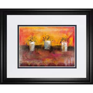 "Old Boxes Iil" By Elliot Framed Print Abstract Wall Art 34 in. x 40 in.