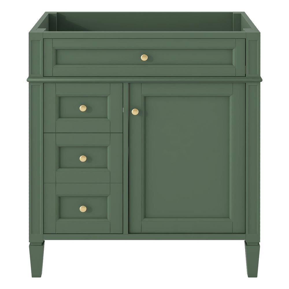 29.40 in. W x 17.90 in. D x 33.00 in. H Bath Vanity Cabinet without Top in 