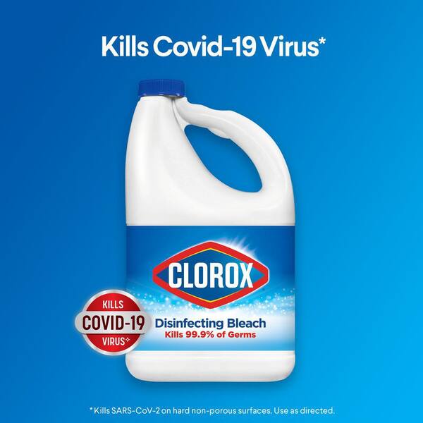 Clorox 32263 Concentrate Disinfecting Bleach 81 Ounce (Case of 6)