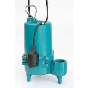 0.4 HP 115-Volt/60HZ Cast Iron Submersible Sewage Pump with Tethered Float Switch