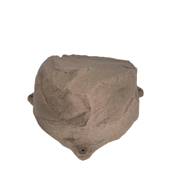 32 in. x 32 in. x 11 in. Fake Rock for Irrigation Valve Box or Septic Manhole Lid and Cover