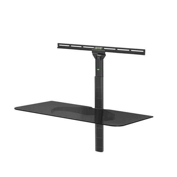 Level Mount Single Glass Shelf