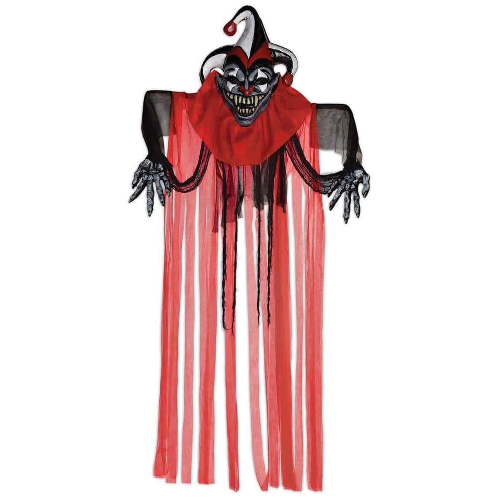 Amscan Full Face Mask Halloween Costume, Red, One Size