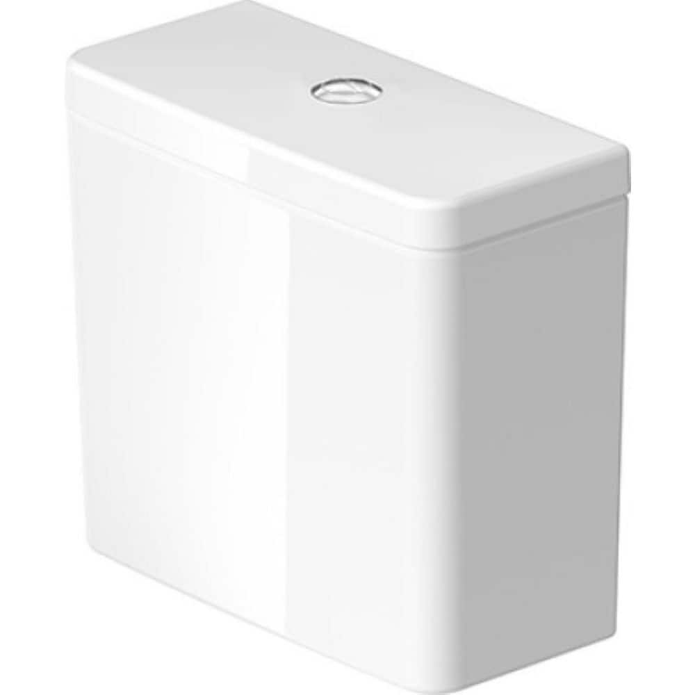 Duravit D-Neo 1.32/0.92 GPF Dual Flush Toilet Tank Only in White ...