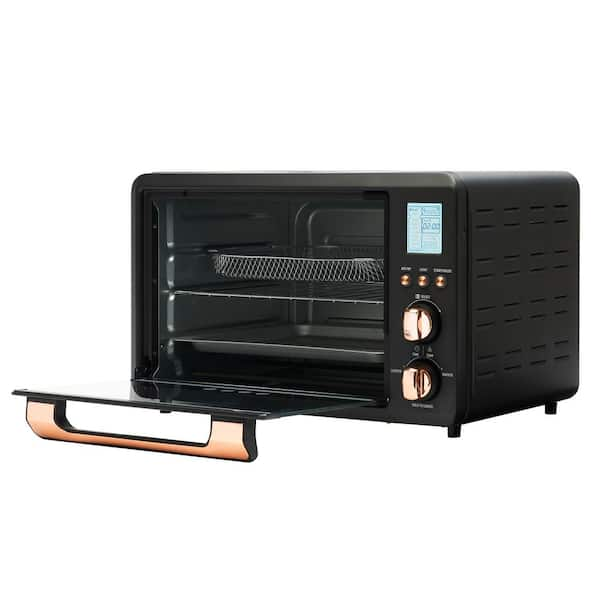 Have a question about HADEN Toaster Oven 1500W 6 Slice Black Copper Toaster Oven with Air Fryer Grill and Broil Settings Pg 2 The Home Depot