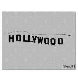 Hollywood Sign Stencil