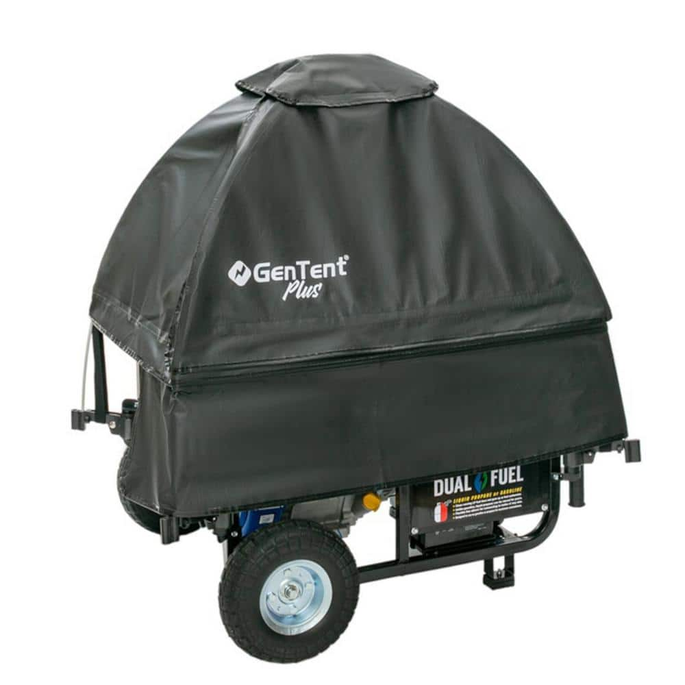 GenTent Generator Running Cover Universal Kit (Plus, Black) for