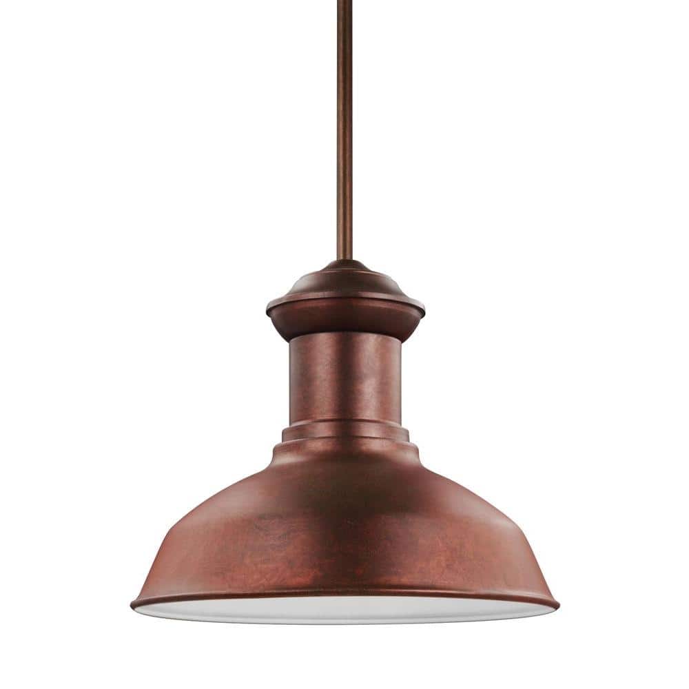 Fredricksburg 1-Light Weathered Copper Hanging Pendant price history on PriceWatchPro
