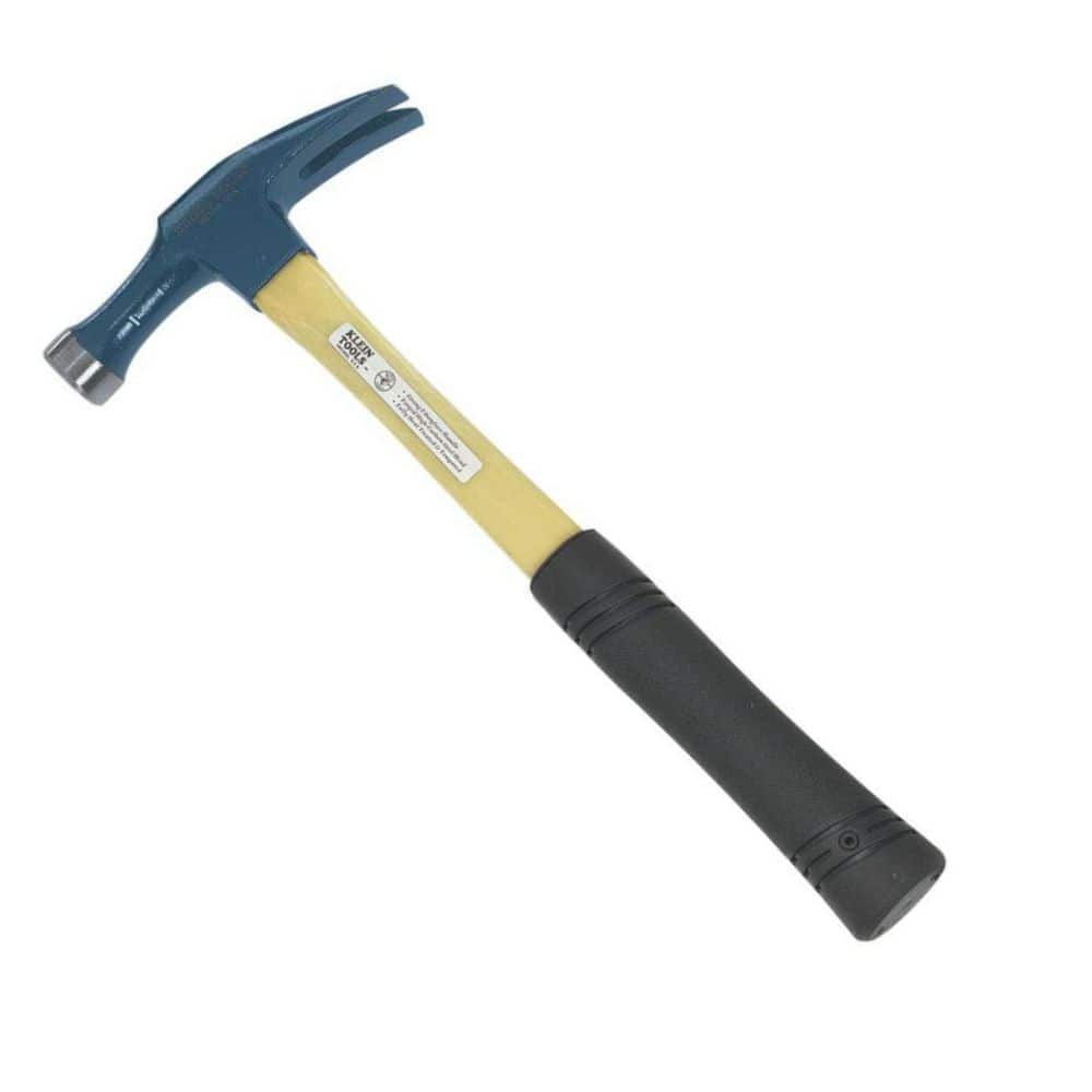 Klein Tools 18 oz. 15 in. Straight-Claw Hammer H80718 - The Home Depot