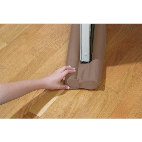 Twin Door Draft Stopper, Under Door Bottom Seal Strip Noise Blocker for  Door Insulation and Soundproofing, Length Adjustable Suitable for Interior