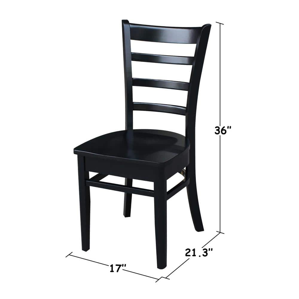 Classic Versatile Dual Drop Leaf Dining Set with Ladder Back Chairs