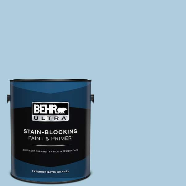 BEHR ULTRA 1 gal. #M500-2 Early September Satin Enamel Exterior Paint & Primer