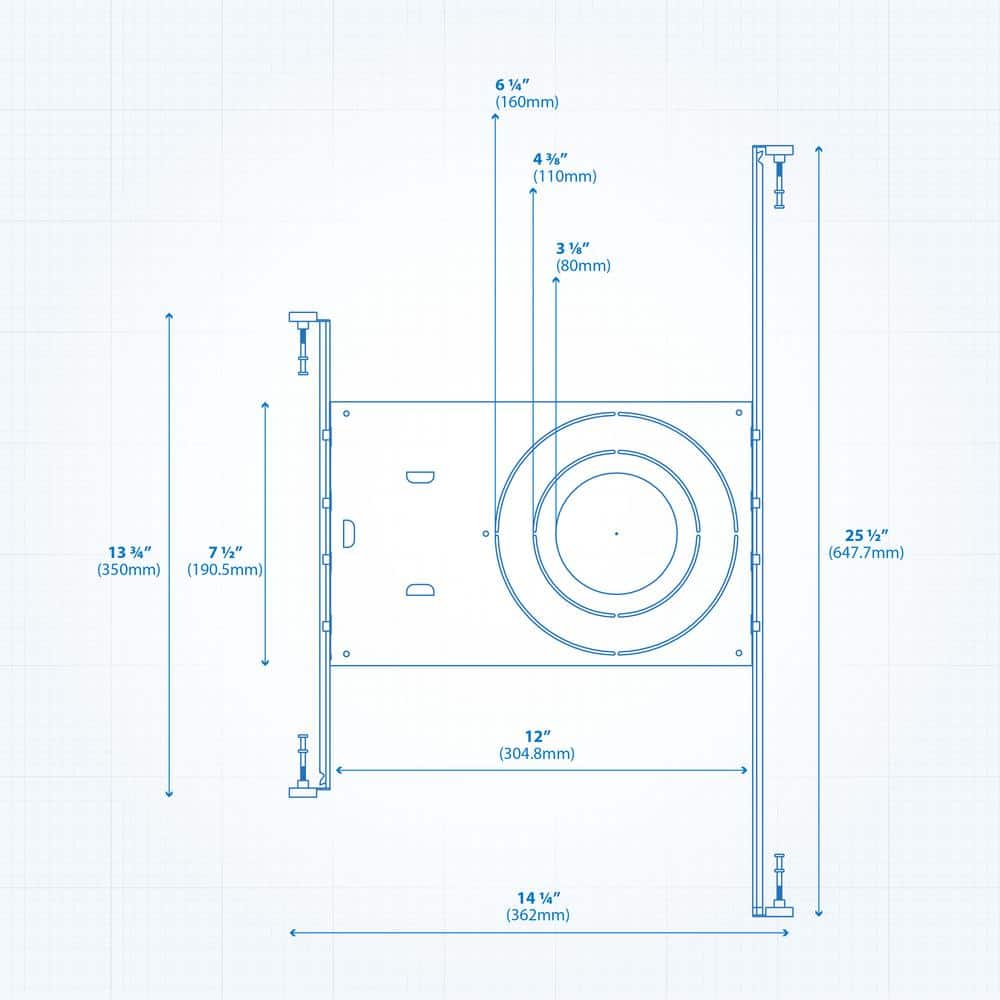 Adjustable Steel Frame for Canless LED Downlights