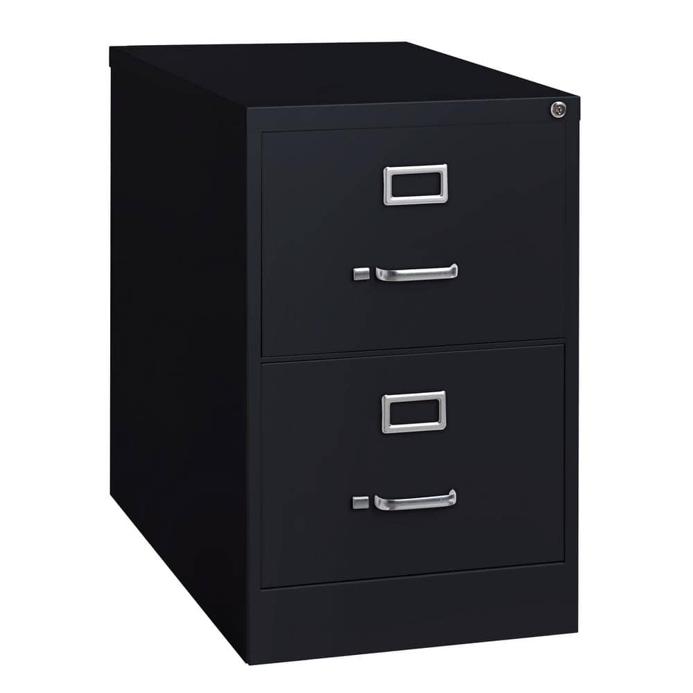 26.5 in. D 2-Drawer Black Metal Legal Width 18 in. W Vertical File Cabinet Commercial Grade price history on PriceWatchPro