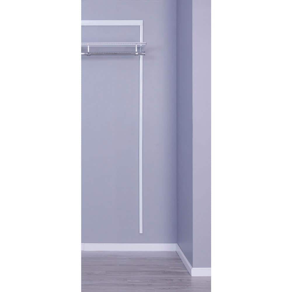 Everbilt Genevieve 2 ft. Adjustable Closet Organizer Long Hanging Rod