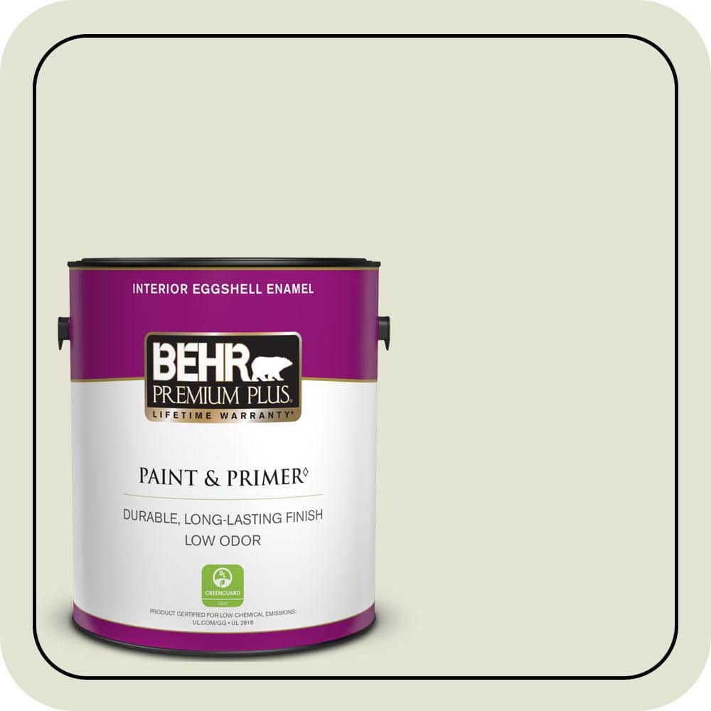 1 gal. #S360-1 Yoga Daze Eggshell Enamel Low Odor Interior Paint & Primer price history on PriceWatchPro