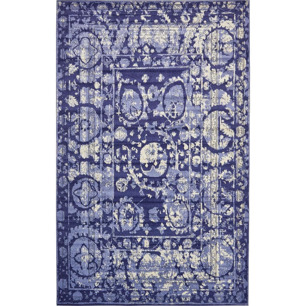 La Jolla Vintage Blue 10' 6 x 16' 5 Area Rug price history on PriceWatchPro