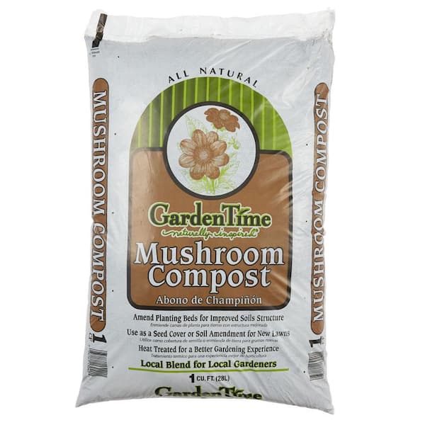 Image of Bag of mushroom compost at Home Depot
