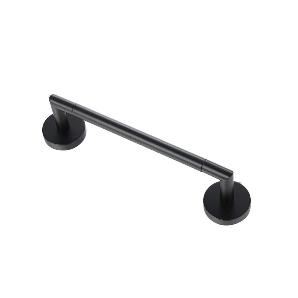 Utopia 11.2 in. Wall Mounted Towel Bar-Matte Black Finish price history on PriceWatchPro
