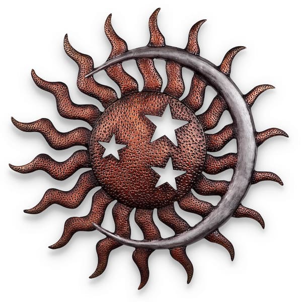 Unbranded Sun, Moon and Stars Wall Plaque