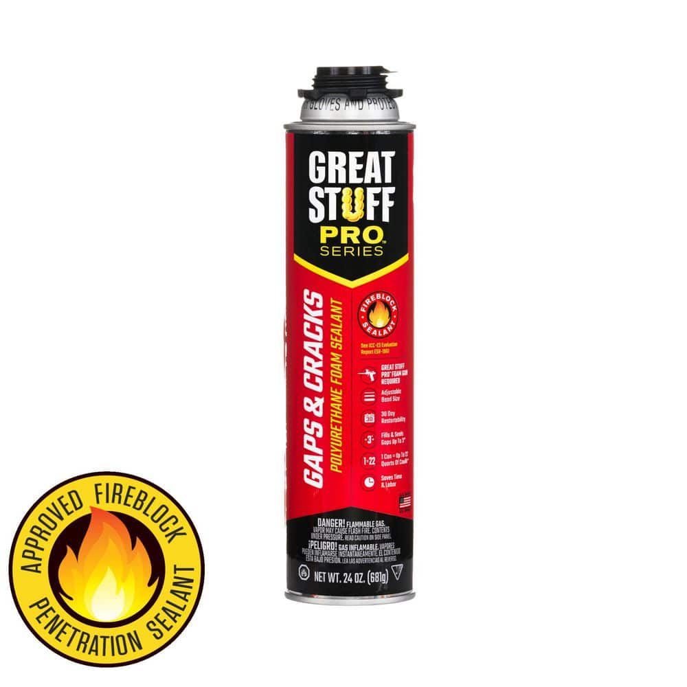 24 oz. Gaps and Cracks Insulating Spray Foam Sealant