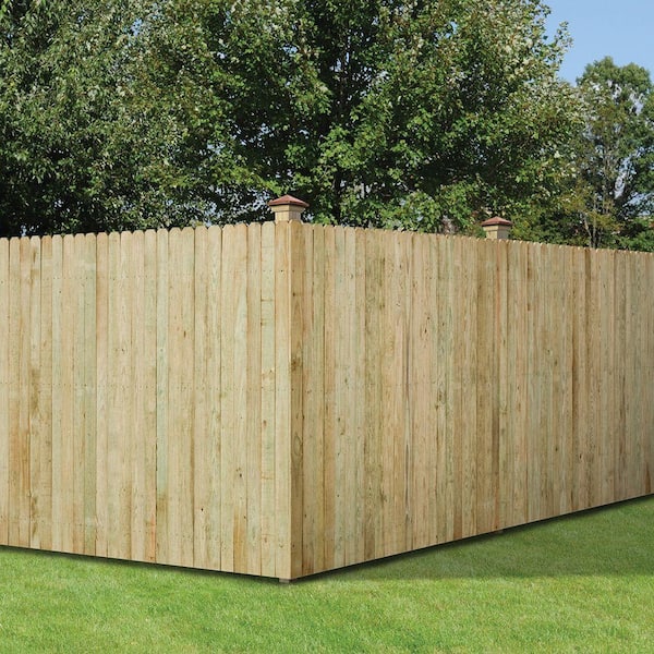 1 in. x 3-1/2 in. x 6 ft. Kiln-Dried Spruce Pine Fir Dog-Ear Fence Picket