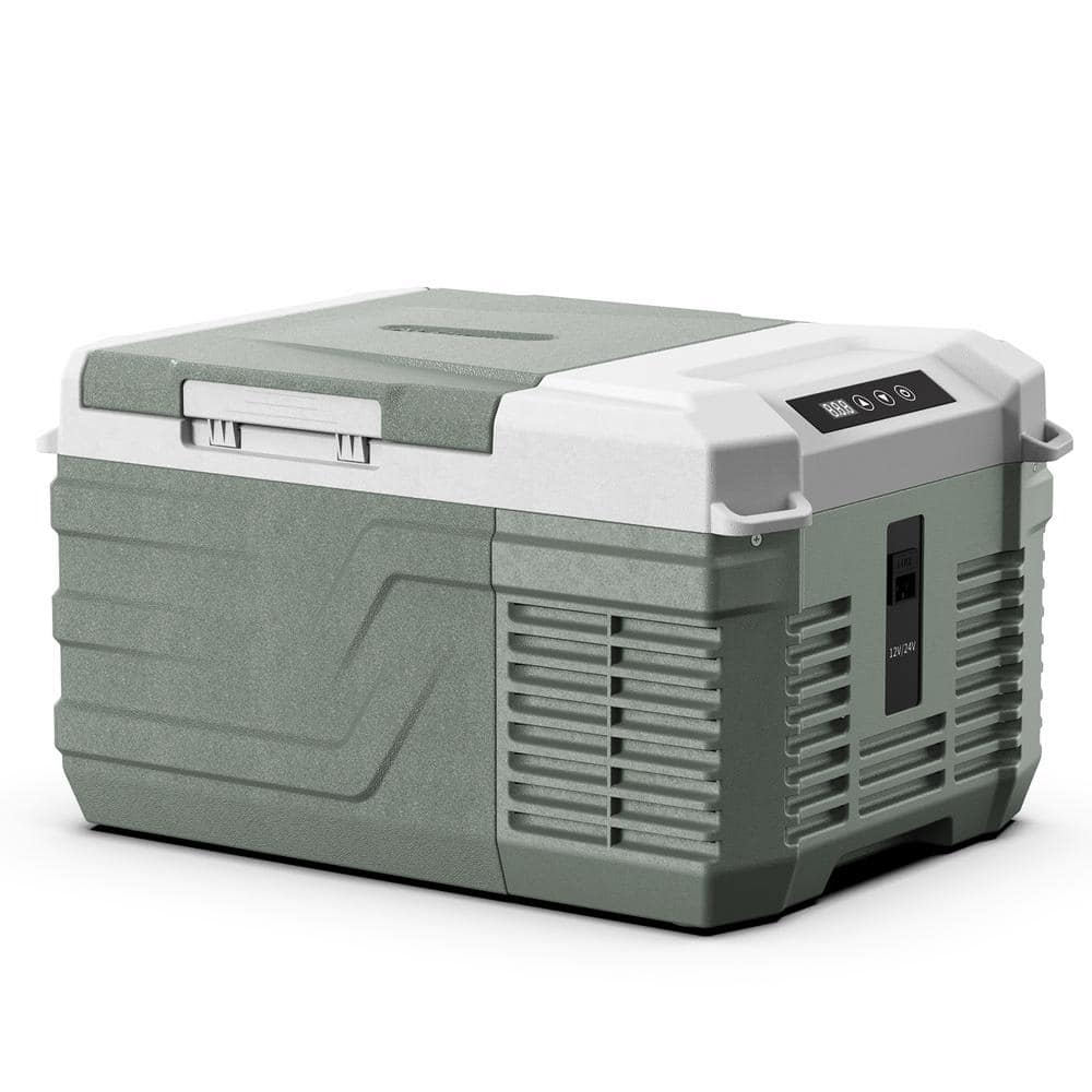 10 qt. Car Refrigerator Portable Fridge Electric Cooler with 12/24V DC 110