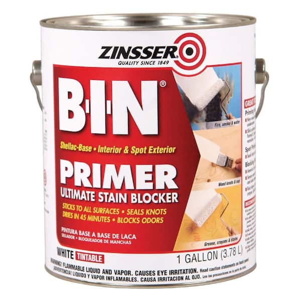 Zinsser B-I-N 1-Gal. Shellac-Based White Primer-Sealer-DISCONTINUED
