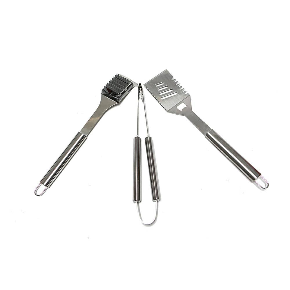 Deluxe Stainless Steel BBQ Tool Set with Storage Case