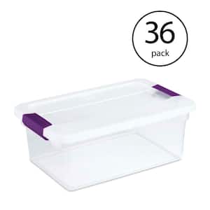 15 Qt. ClearView Latch Box Plastic Storage Container (36-Pack)