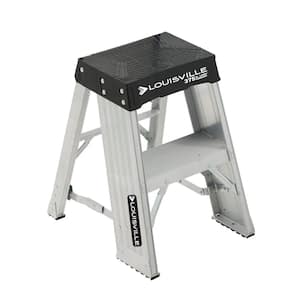 2 ft. Aluminum Step Stand with 300 lb. Load Capacity Type IA Duty Rating