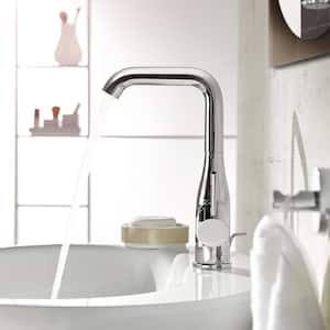 Essence New 4 in. Centerset Single-Handle 1.2 GPM Bathroom Faucet in StarLight Chrome
