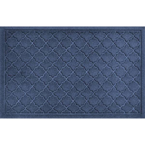 Waterhog Dogwood Leaf 23 in. x 35 in. Pet Polyester Indoor Outdoor Door Mat