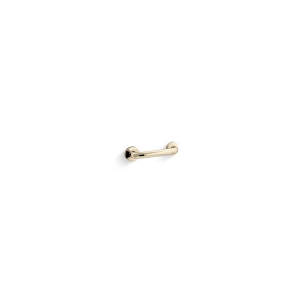 KOHLER Contemporary 12 in. Grab/Assist Bar in Vibrant French Gold