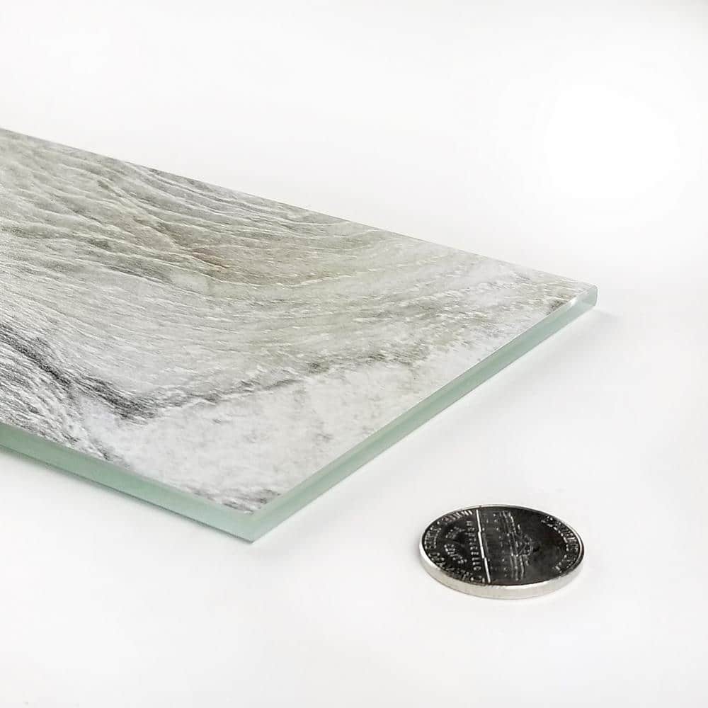 Nature 4x8 Wood Look Matte Glass Subway Tile