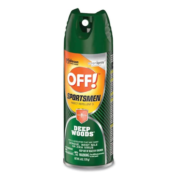 Deep Woods Sportsmen Insect Repellent, 6 oz Aerosol Spray, 12/Carton