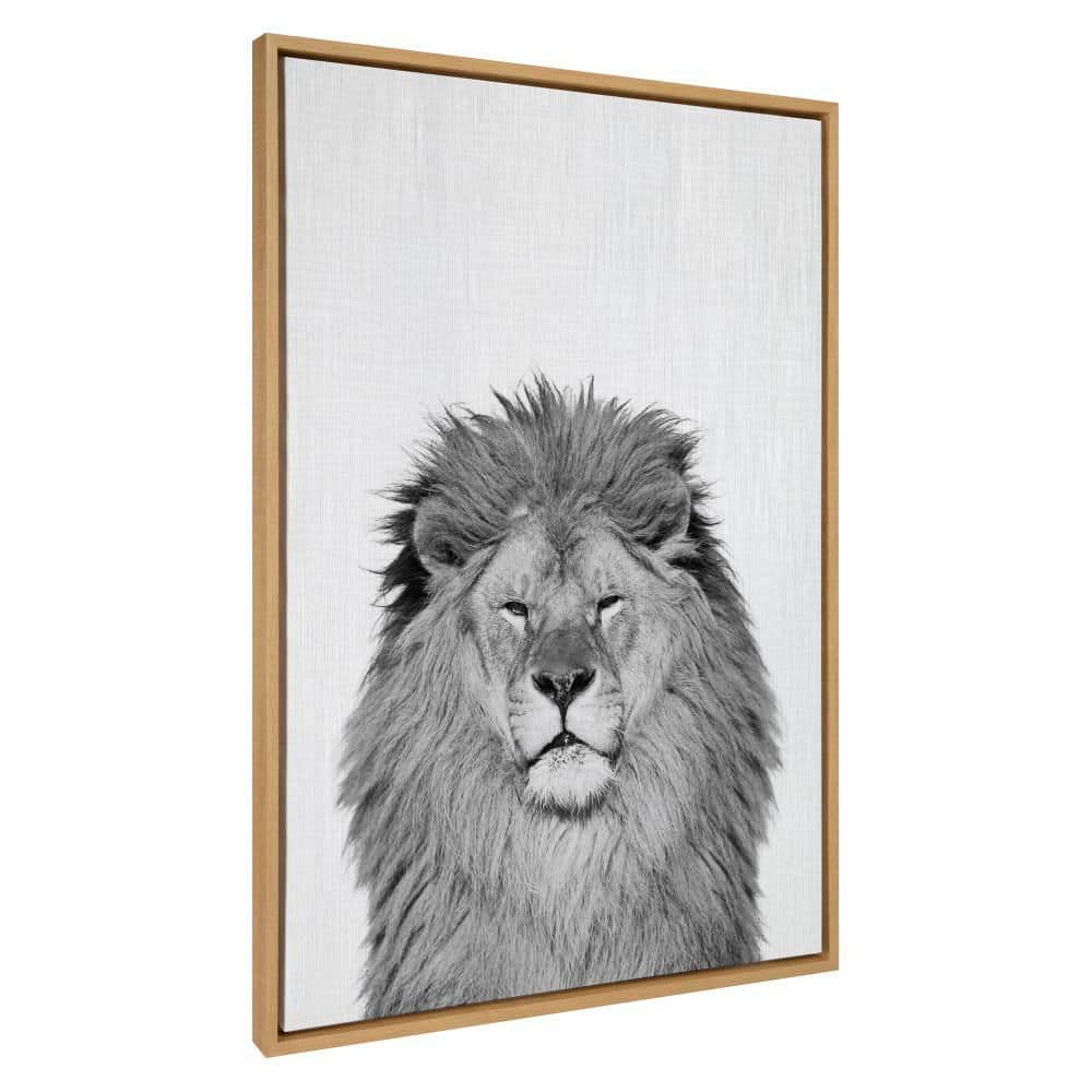 "Sylvie ""Lion"" by Simon Te of Tai Prints Animals Framed Art Print 42 in. x 32 in." price history on PriceWatchPro