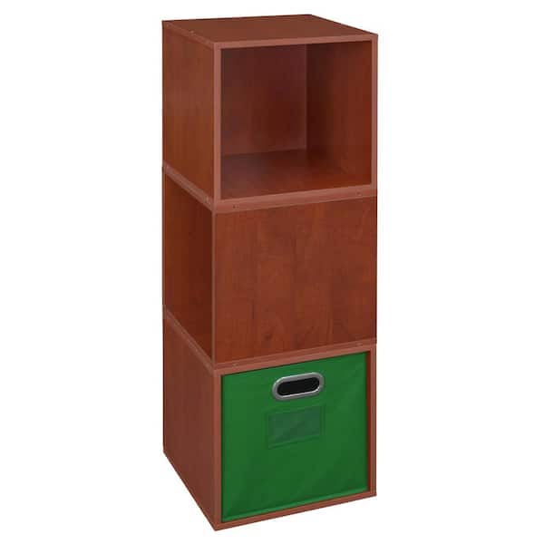 Niche 39 in. H x 13 in. W x 13 in. D Wood 3- Cube Organizer