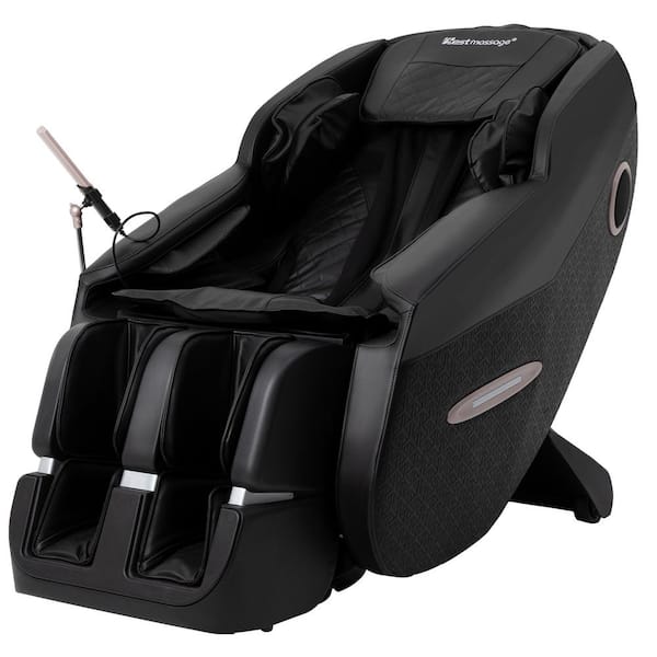 TITAN Osaki Maestro LE Series Black Reclining 4D Massage Chair with Wireless  Charger, Heated Back Roller, Touch Screen Remote MAESTROLEBL - The Home  Depot