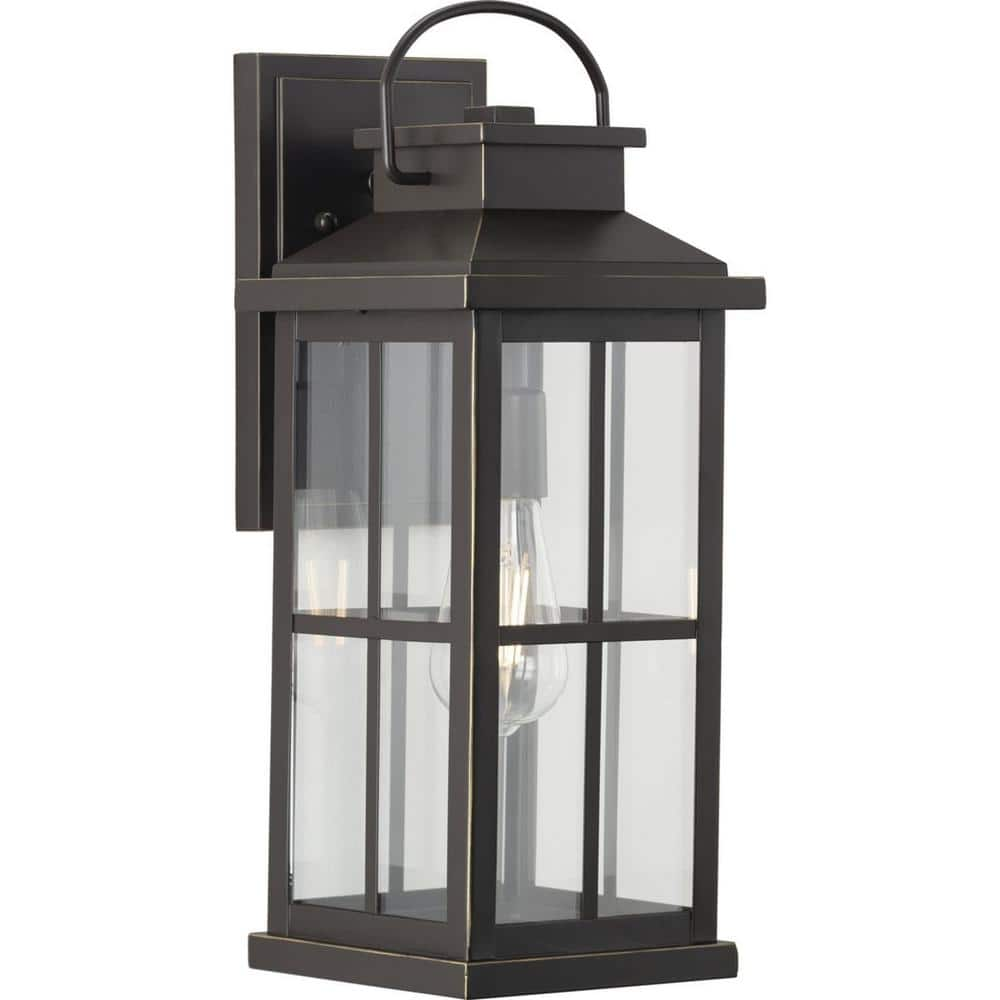 Progress Lighting Williamston Collection 7 in. 1-Light Antique Bronze ...