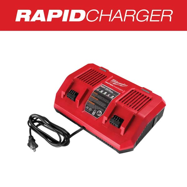 Milwaukee 48-59-1808 M12 and M18 12 Volt 18 Volt Lithium-Ion Multi-Volatge Rapid Battery Charger (Non-Retail Packaging) - 2