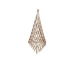 36 in. Classic Willow Expandable Teepee Trellis