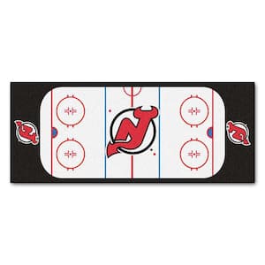 New Jersey Devils 3 ft. x 6 ft. Rink Rug Runner Rug