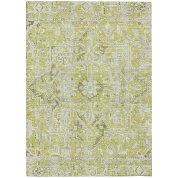 Addison Rugs Chantille ACN570 Aloe 5 ft. x 7 ft. 6 in. Machine Washable Indoor/Outdoor Geometric Area Rug