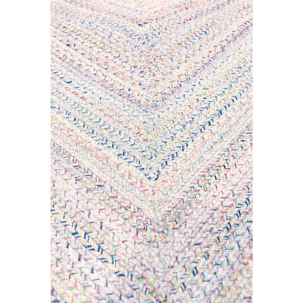 Faro Blue/Multi 4 ft. x 6 ft. Area Rug