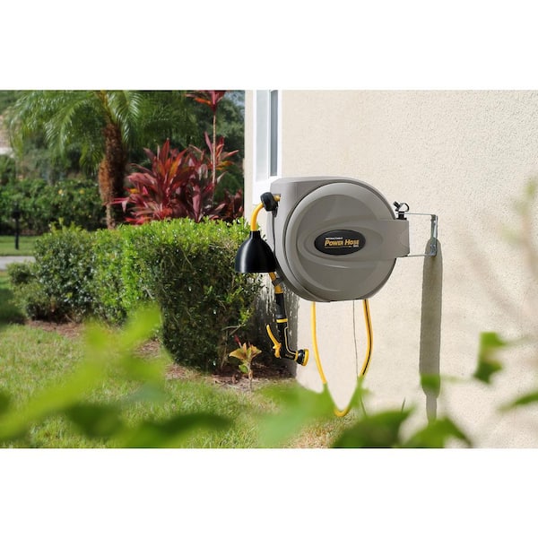 Bloom USA BL-GW100 Retractable 1/2 x 100 Foot 3 Layer Power Hose Reel (2 Pack)