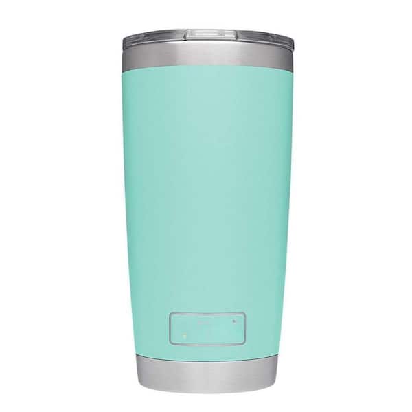 20 oz. Stainless Steel Vacuum Insulated Tumbler with Mag Slider Lid in Blue