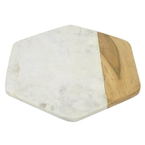 THREE HANDS Marble Board with Wood