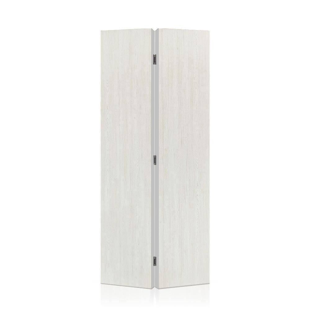 20 in. x 94 in. Hollow Core White Composite Texture Bi-Fold Door price history on PriceWatchPro