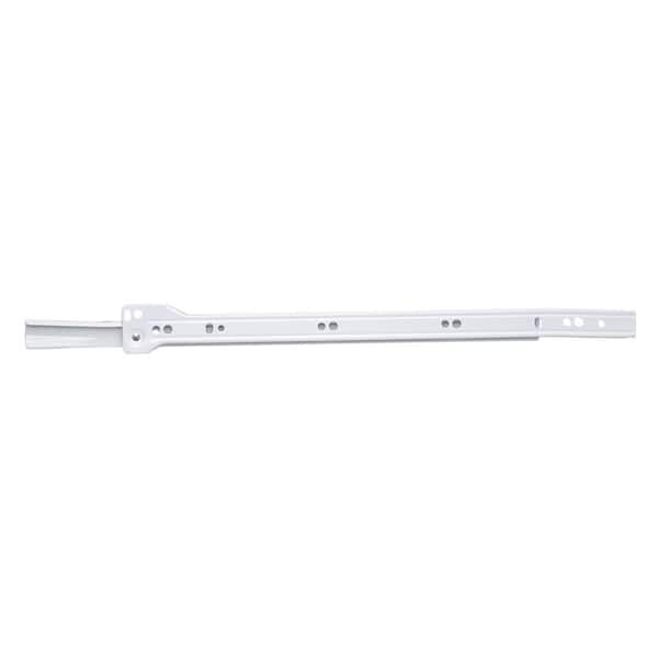 HICKORY HARDWARE 18 in. White 3/4 Extension Side Mount Drawer Slide (5-Pairs)
